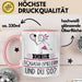 Squash-Spielerin Tasse Geschenk Ich Bin Squash-Spielerin Und Du So Geschenkidee Lustiger Spruch Becher Rosa Trendation