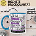 Kletterführerin Tasse Geschenk Spruch Wer Will Schon Prinzessin Sein Wenn Man Auch Kletterführerin Sein Kann Blau Trendation