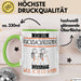 Rucksackreisende Tasse Geschenk Ich Bin Rucksackreisende Warum Weil Ich Es Kann Geschenkidee Geburtstag Grün Trendation