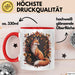 Fuchs Tierliebhaber Tasse Geschenk Lustige Geschenkidee Spruch Rot Trendation