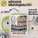 Programmierer Geschenk Tasse Lustiger Spruch Erheben Sie Sich Der Programmierer Betritt den Raum Grün Trendation