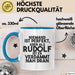 Rudolf Tasse Niemand Ist Perfekt, Aber Als Rudolf Ist Er Verdammt Nah Dran Blau Trendation