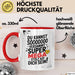 Schüler Abschluss Tasse Geschenk Lustige Geschenkidee Spruch Du Kannst So Verdammt Super Mega Stolz Auf Dich Rot Trendation