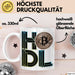 Kryptowährungs Fan Tasse Geschenkidee für Krypto Besitzer Weiß Trendation