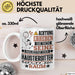Haustiersitter Geschenk Tasse Lustiger Spruch Erheben Sie Sich Der Haustiersitter Betritt den Raum Weiß Trendation