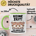 Schaf Tier Bauer Tasse Becher Geschenk Lustige Geschenkidee Spruch Keine Zeit Ich Muss Zu Meinen Mädels Grün Trendation