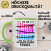 Lehrer Unterricht Tasse Geschenk Lustige Geschenkidee Spruch Ich Bin Lehrerin Ach Was Soll'S Ich Arbeite An Einer Schule Grün Trendation