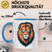 Löwenkunst Sonnenbrille Tasse Geschenk Lustige Geschenkidee Spruch Blau Trendation