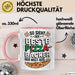 Pizzabäcker Tasse Geschenk Bester Pizzabäcker für Koch Rosa Trendation