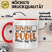 Pudel Hören Aufs Wort Tasse Geschenk Pudel Besitzer Mama Becher Rot Trendation