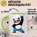 Panda Musiker Tasse Geschenk Lustige Geschenkidee Spruch Grün Trendation