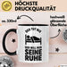 Introvertierter Schlafliebhaber Tasse Geschenk Lustige Geschenkidee Spruch Der Tut Nix Der Will Nur Seine Ruhe Schwarz Trendation