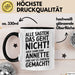 Annette Tasse Geschenk Alle Sagten Das Geht Nicht Aber Dann Kam Annette Und Hat Es Einfach Gemacht Geschenkidee Becher mit Name Schwarz Trendation