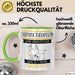 Tierphysiotherapeutin Und Prinzessin Tasse Geschenk Für Eine Tierphysiotherapeutin Geburtstag Was Ist Deine Superkraft Grün Trendation