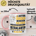 Ultraläufer Geschenk Tasse Lustiger Spruch Erheben Sie Sich Der Ultraläufer Betritt den Raum Rosa Trendation