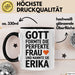 Erika Tasse Geschenk Gott Formte Die Perfekte Frau Erika Geschenkidee Schwarz Trendation