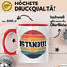 Istanbul Türkei Tasse Geschenk Lustige Geschenkidee Spruch Rot Trendation
