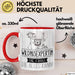 Wildnisexpertin Geschenk Tasse Becher Die Frau Die Allen Kann Geschenkidee für eine Wildnisexpertin Lustig Rot Trendation