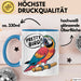 Papageienliebhaber Tasse Geschenkidee Vogelschwätzer Geschenkidee Lustig Blau Trendation
