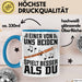 Flötenspieler Tasse Geschenk Einer Von Uns Beiden Spielt Besser Als Du Geschenkidee Becher Blau Trendation