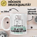 Plattenladenbesitzer Geschenk Tasse So Gut Kann Nur Ein Plattenladenbesitzer Aussehen Geschenkidee Kaffee-Becher Weiß Trendation