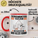 Tierheimunterstützer Tasse Geschenk für Tierheimunterstützer Der Mann Der Alles Kann Geschenkidee zum Geburtstag Rot Trendation