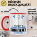 Dirigent Geschenk Tasse So Gut Kann Nur Ein Dirigent Aussehen Geschenkidee Kaffee-Becher Rot Trendation