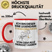Straßenmusiker Geschenk Tasse Lustige Geschenkidee Geburtstag für Straßenmusiker Ich Bin Dieser Legendäre Straßenmusiker Von Dem Alle Geredet Haben Kaffee-Becher Rot Trendation