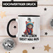 Dank Meme Tasse Katzen Besitzer Wortspiel Ja Mein Leben Sieht Mau Aus Traurige Katze Geschenkidee Süße Katze Schwarz Trendation