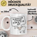 Humor Tasse Geschenk Ich brauche keinen Mittelfinger Ich Mache Das Mit Den Augen Becher Geschenk Weiß Trendation