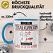 Trailrunnerin Tasse Geschenk Ich Bin Trailrunnerin Warum Weil Ich Es Kann Geschenkidee Geburtstag Blau Trendation
