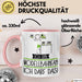Geschenk für Modellbahnfan Tasse Lustige Geschenkidee Geburtstag Ich Bin Modellbahnfan Ich Darf Das Rosa Trendation
