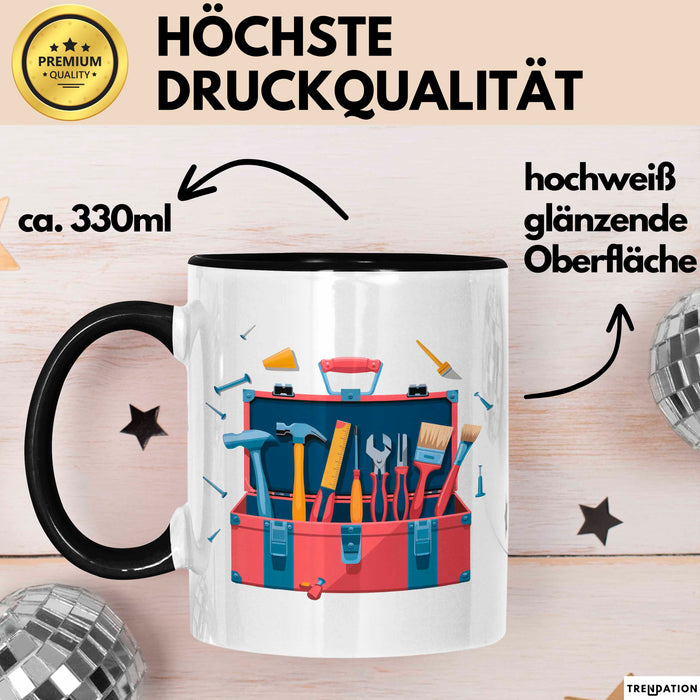 Heimwerker Fan Tasse Geschenkidee für DIY Liebhaber Trendation