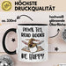 Bücher-Leser Tasse Geschenk Drink Tea Read Books Be Happy Bücher Lesen Becher Trendation