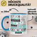 Geologin Geschenk Becher Tasse Gott Schuf Alle Menschen Gleich Nur Die Besten Durfeten Geologin Werden Geschenkidee Lustig Blau Trendation