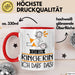 Geschenk für Ringerin Tasse Lustige Geschenkidee Geburtstag Ich Bin Ringerin Ich Darf Das Rot Trendation