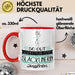 Slacklinerin Geschenk Tasse So Gut Kann Nur Eine Slacklinerin Aussehen Geschenkidee Geburtstag Weihnachten Lustig Rot Trendation