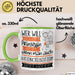 Katzenhotelbesitzerin Tasse Geschenk Spruch Wer Will Schon Prinzessin Sein Wenn Man Auch Katzenhotelbesitzerin Sein Kann Grün Trendation