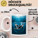 Wal Tier Tasse Geschenk Lustige Geschenkidee Spruch Weiß Trendation