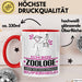Zoologe Geschenk Tasse Ich Bin Zoologe Aber Sag Doch Einfach Superheld Lustige Geschenkdiee für Zoologe Kaffee-Becher Rot Trendation