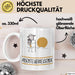 Geschenk für Abenteuerreisende Tasse Lustige Geschenkidee Geburtstag Ich Bin Abenteuerreisende Ich Darf Das Weiß Trendation