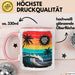 Los Angeles LA Kalifornien USA Tasse Geschenk Lustige Geschenkidee Spruch Retro Surfen Rosa Trendation