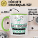 Balletttänzerin Weil Es Keinen Schöneren Beruf Gibt Tasse Geschenk für Eine Balletttänzerin Lustig Grün Trendation