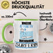 Surferin Tasse Geschenk Becher Stark Attraktiv Furchtlos Surferin Lustige Geschenkidee Grün Trendation
