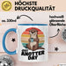 Otter Tier Tasse Geschenk Lustige Geschenkidee Spruch Just Anotter Day Blau Trendation