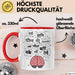 Linguist Tasse Geschenk Lustige Geschenkidee Spruch Für Sprach Wissenschaftler Rot Trendation