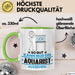 Aquarist Geschenk Tasse So Gut Kann Nur Ein Aquarist Aussehen Geschenkidee Kaffee-Becher Grün Trendation