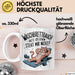 Fitnessstudio Training Tasse Geschenk Lustige Geschenkidee Waschbrettbauch Hatte Ich Schon Weiß Trendation