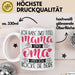 Mama und Oma Tasse Geschenk Muttertag Lustiger Spruch Rocke Beide Weiß Trendation