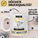 Tierkommunikatorin Tasse Geschenk Becher Stark Attraktiv Furchtlos Tierkommunikatorin Lustige Geschenkidee Weiß Trendation